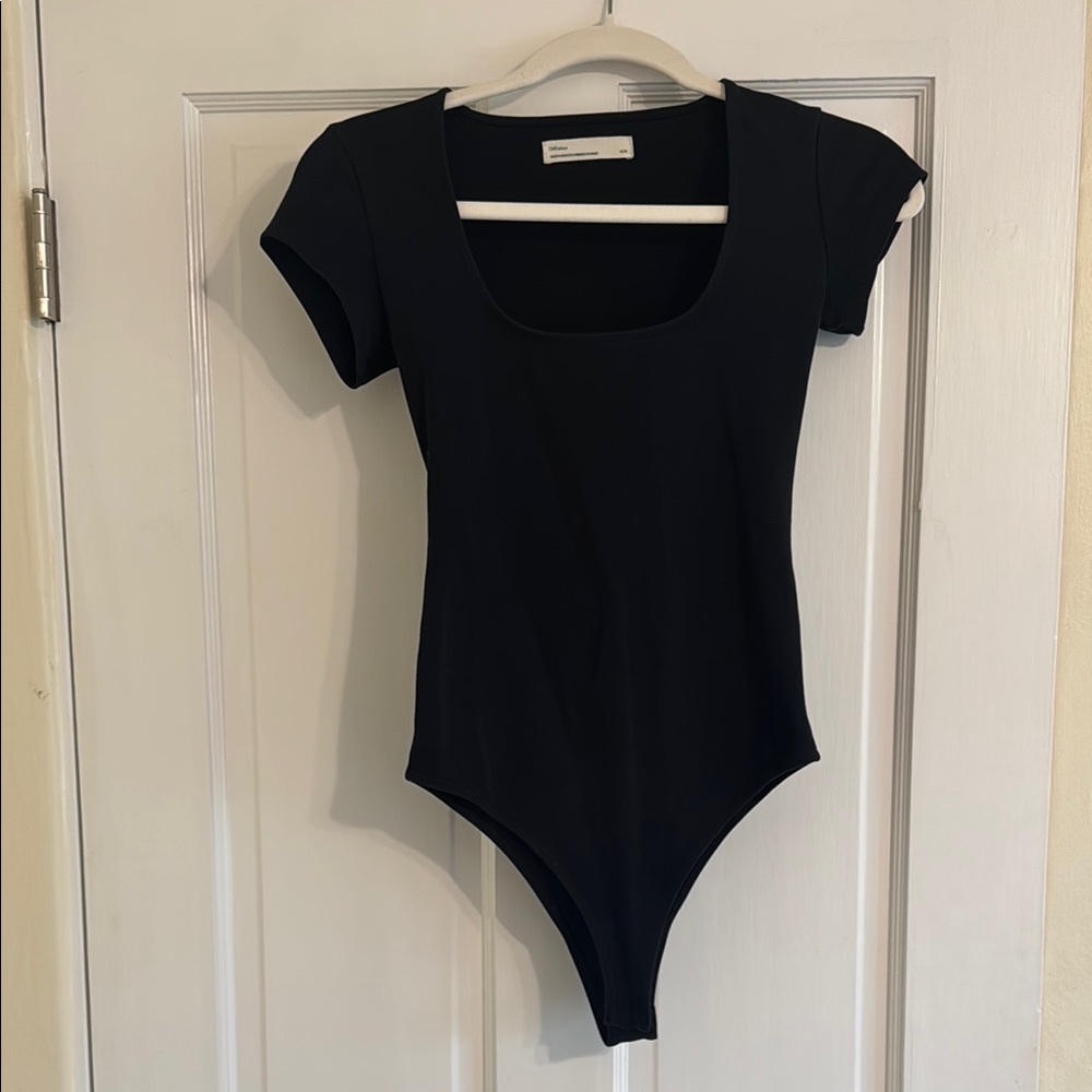 Oak & Fort Black Bodysuit